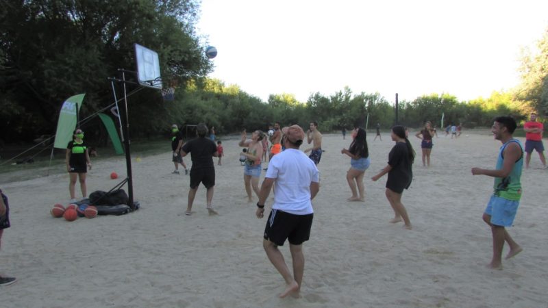 Básquet playa, la propuesta para el domingo en la Isla 58