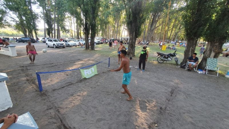 Intensa actividad recreativa en la Isla 58