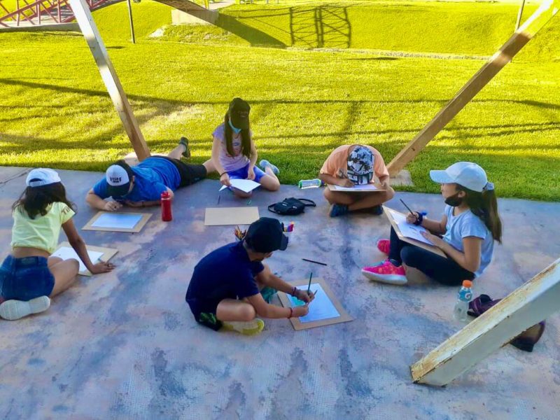 ‘Coloreando mi ciudad’ en las 201 Viviendas