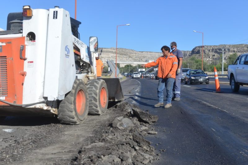 Tras las gestiones del Intendente Orazi, Vialidad Nacional trabaja en ruta 22 y Pioneros
