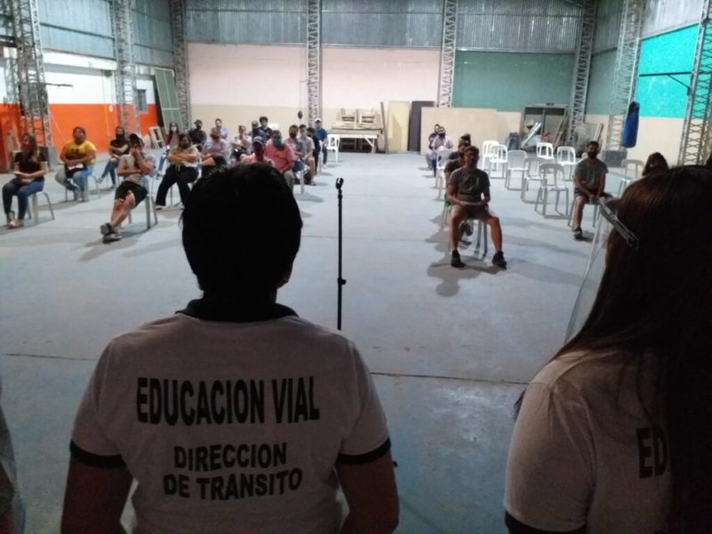 Se puso en marcha el ‘Curso de educación vial en mi barrio’