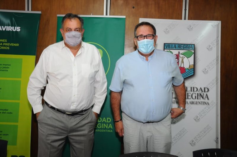 Orazi recibió al Intendente de Bariloche Gustavo Gennuso