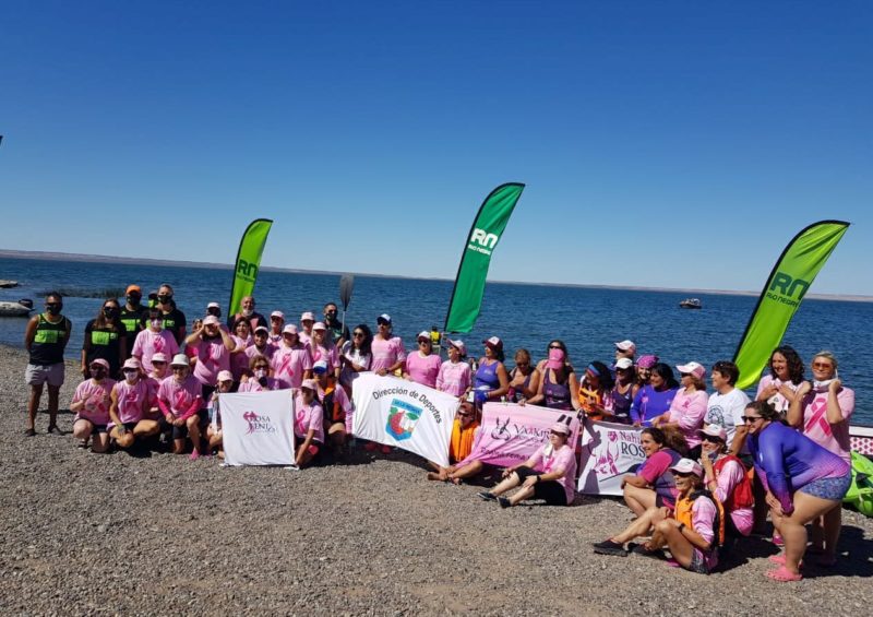 ‘Valkirias Rosas’ participó de un encuentro en Lago Pellegrini