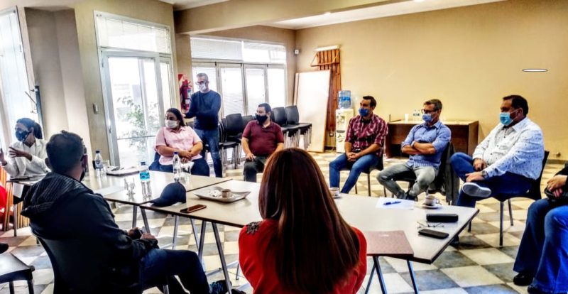 Orazi participó de la mesa de trabajo convocada por el CREAR