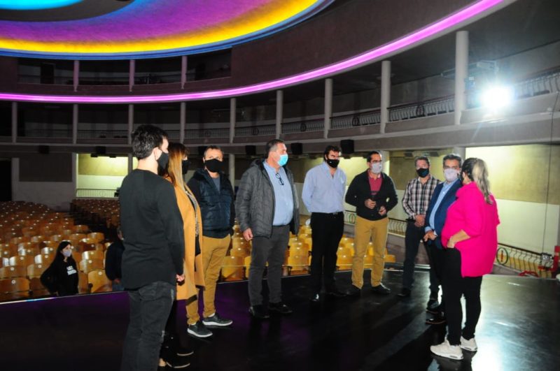 Orazi y Ávalos visitaron instituciones culturales reginenses
