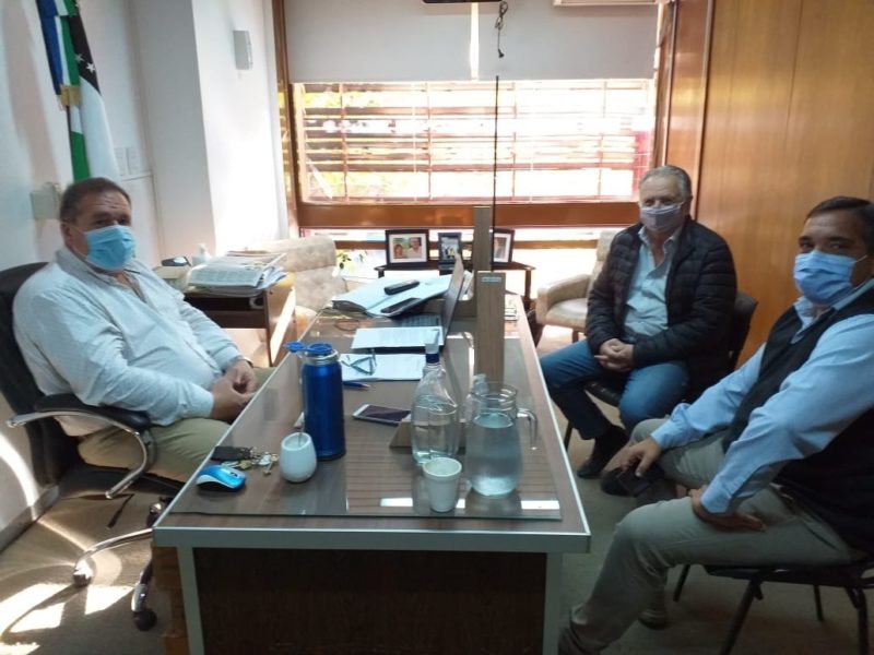 Orazi recibió al presidente de la AVGR