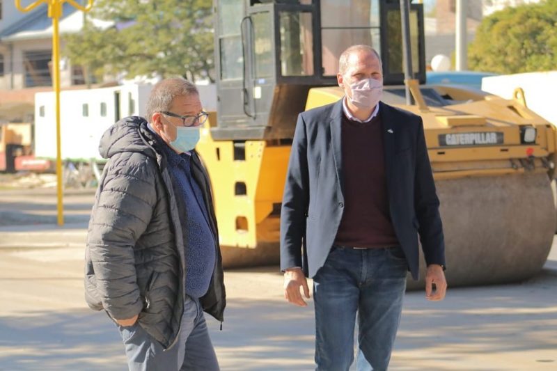 Orazi recibió al vicegobernador Alejandro Palmieri