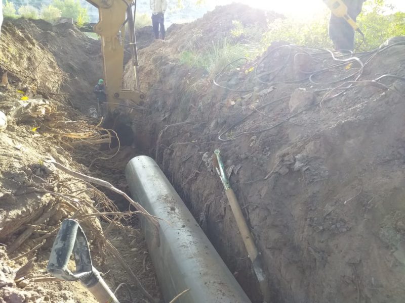 Se constató el funcionamiento de la planta de bombeo de líquidos cloacales