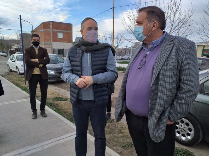 Orazi y Doñate analizaron el avance de proyectos presentados en Nación