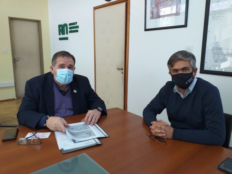 Orazi anunció la repavimentación de tres estratégicas calles rurales