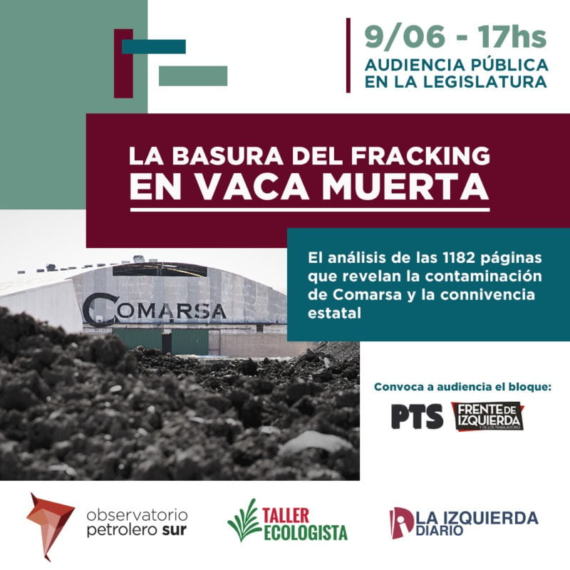 Presentación: La basura del fracking en Vaca Muerta