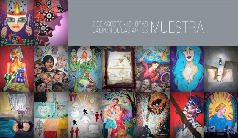 Se inaugura muestra ‘Artistas visuales rionegrinos representan los derechos humanos’