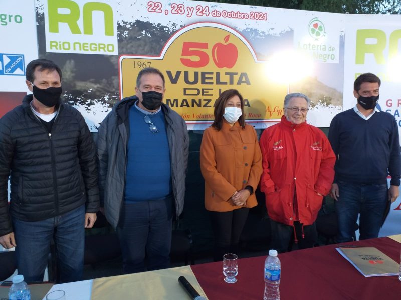 Orazi participó de la presentación de 50º edición de la Vuelta de la Manzana