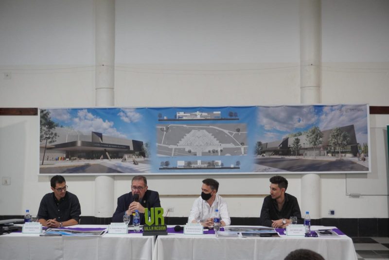 Un gran día: se presentó en sociedad el anteproyecto de la terminal