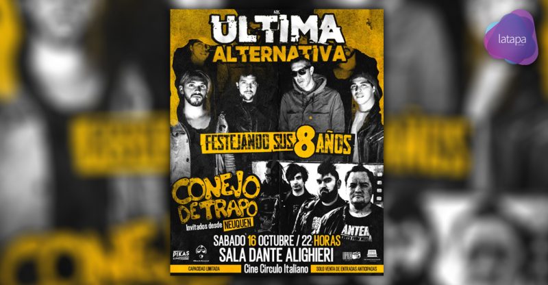 SÁBADO PUNK EN VR: ÚLTIMA ALTERNATIVA festeja sus 8 años