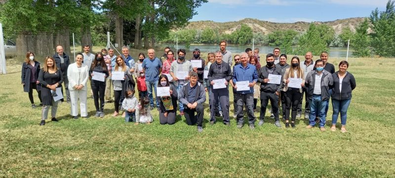 Ambiente participó de la entrega de certificados de la capacitación de guardias ambientales