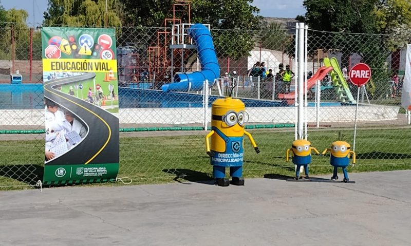 Educación Vial en la Colonia de Vacaciones del Club Círculo Italiano