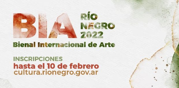Abren las inscripciones para la Bienal Internacional de Arte Río Negro 2022 Abren las inscripciones para la Bienal Internacional de Arte Río Negro 2022