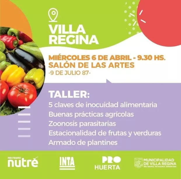 TALLER INTEGRAL DE SOBERANIA ALIMENTARIA EN VILLA REGINA